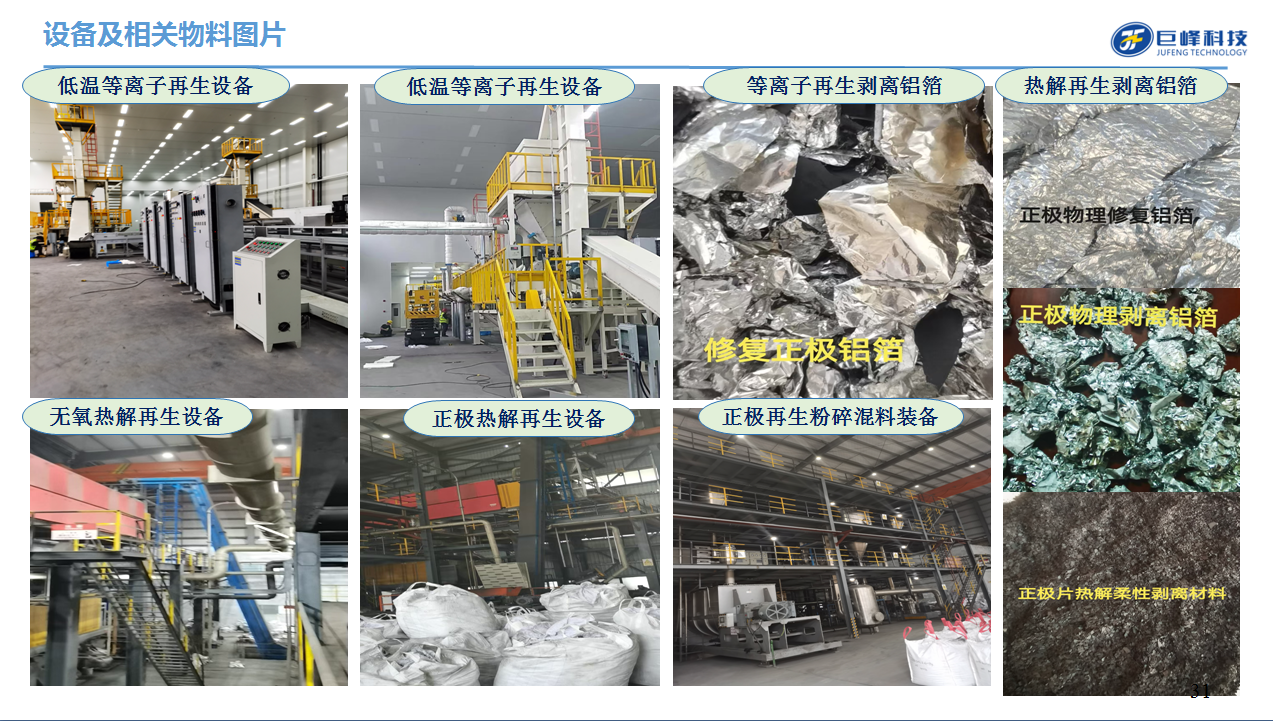 正極片處理利用再生設備